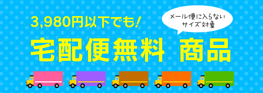 3,980円未満でも！宅配便無料 商品