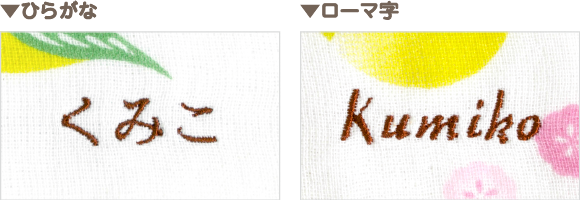 刺繍イメージ