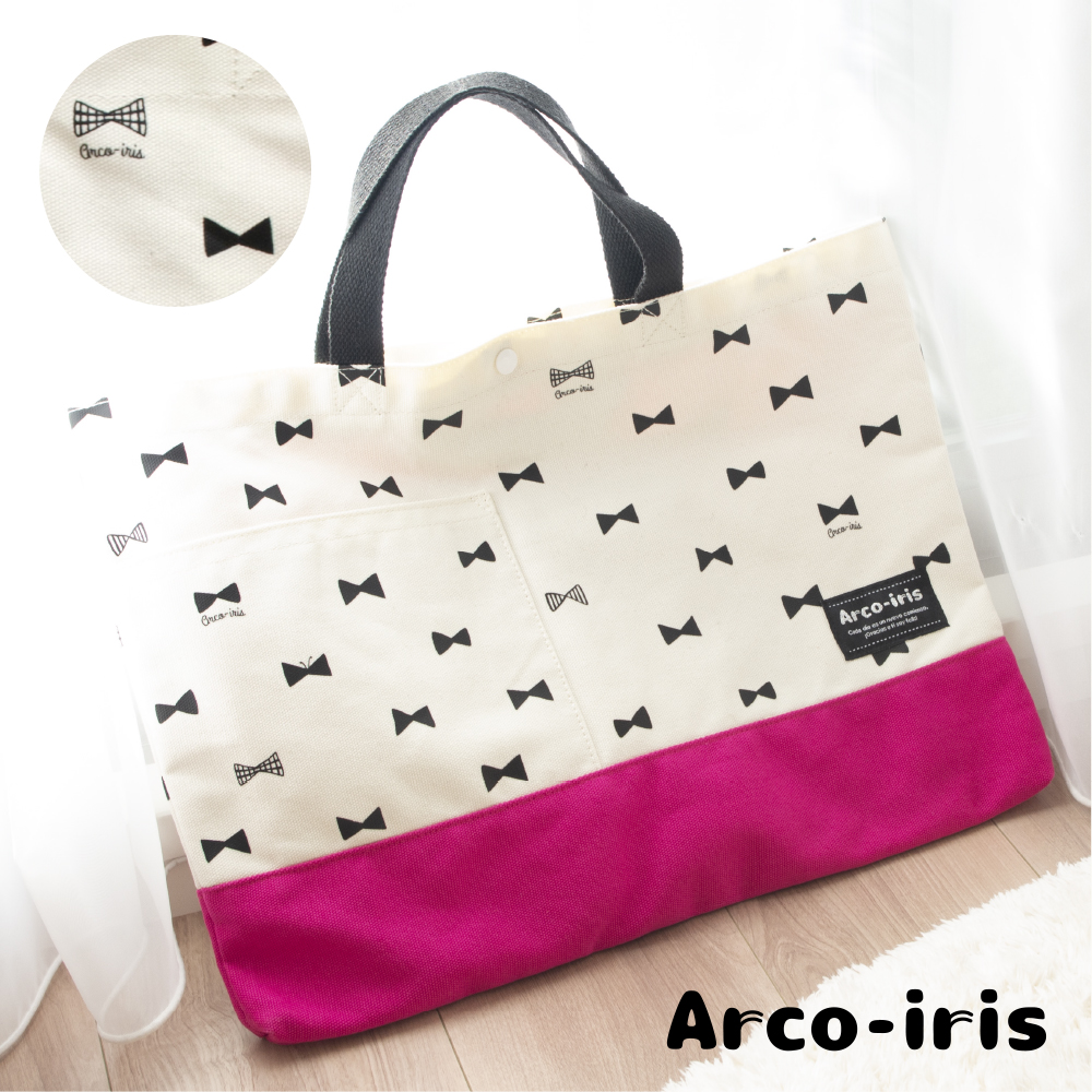 Arco-iris(あるこいりす)のレッスンバッグ｜シールDEネーム