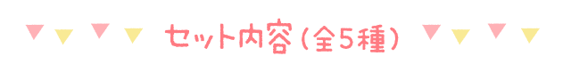 セット内容
