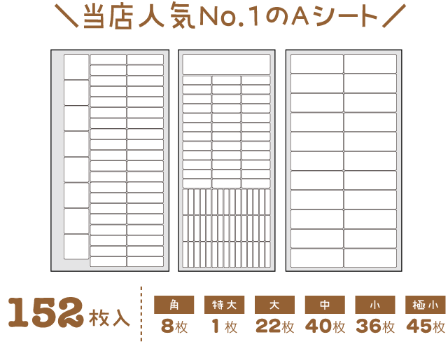 ＼当店人気No.1のAシート／