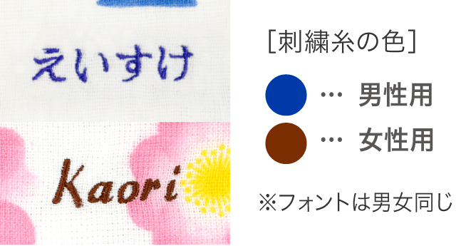 刺繍イメージ