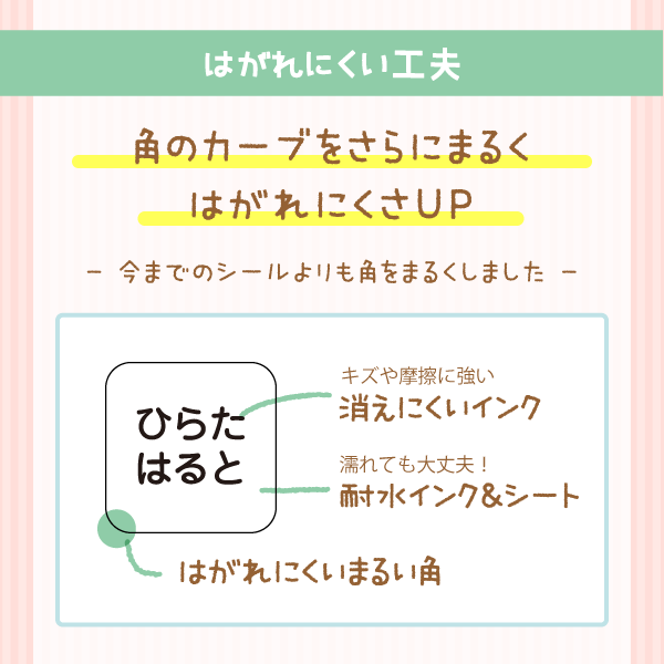 2段組でつくれます・安全な素材を選定