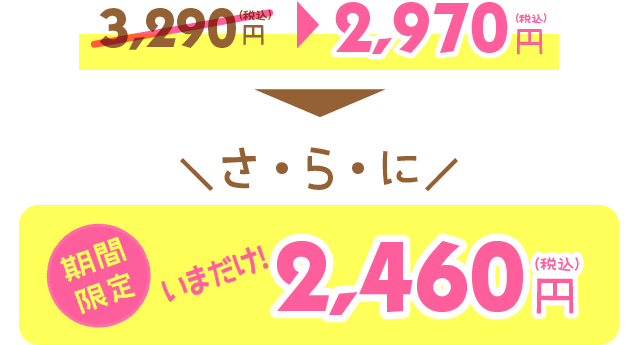 25%OFF 2460JPY