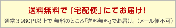 送料無料　宅配便でお届け！