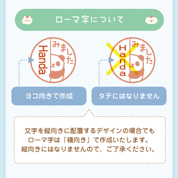 ローマ字について